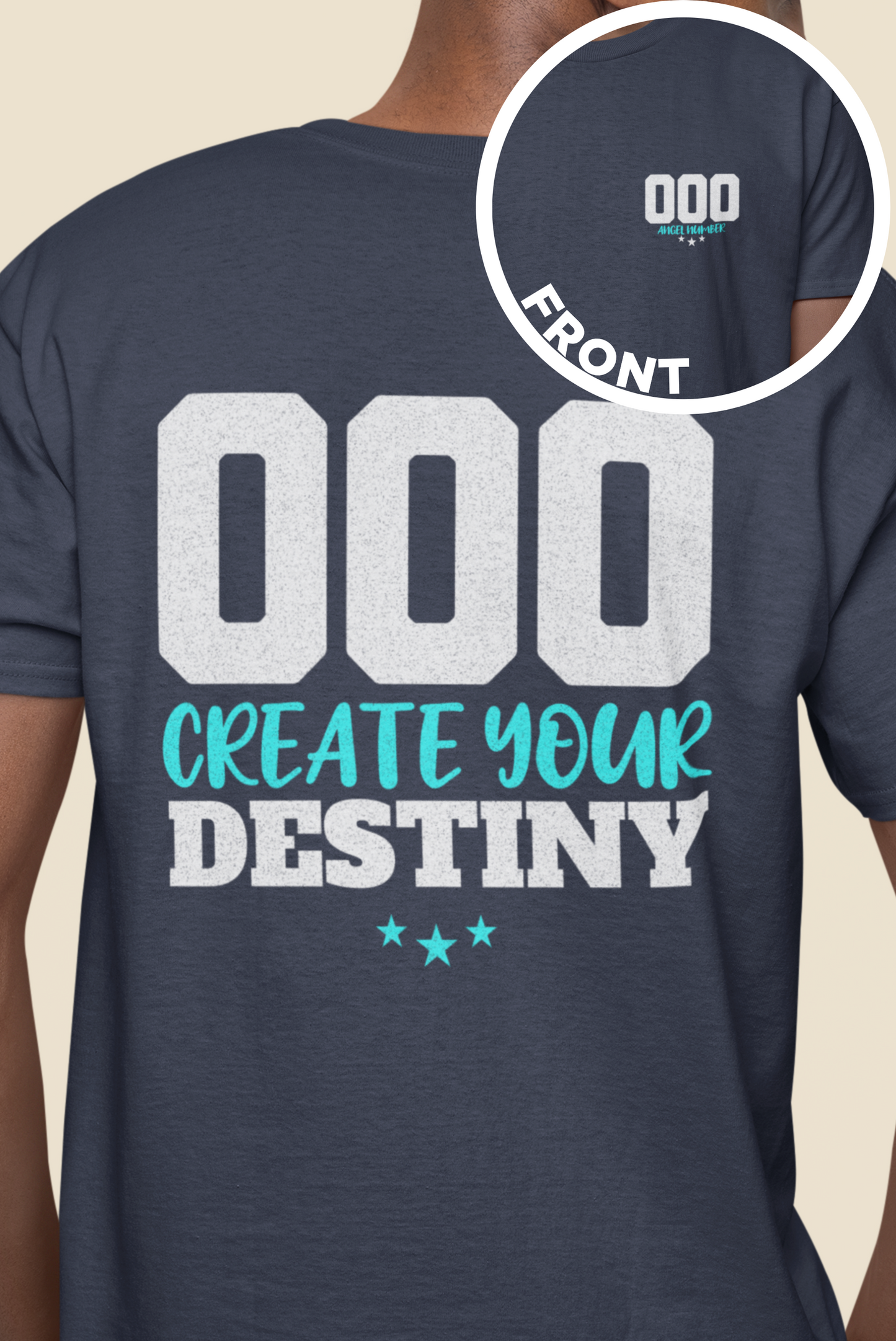 000YourDestiny-Big-Bang-Pixels-000-Angel-Number-Shirt-Navy