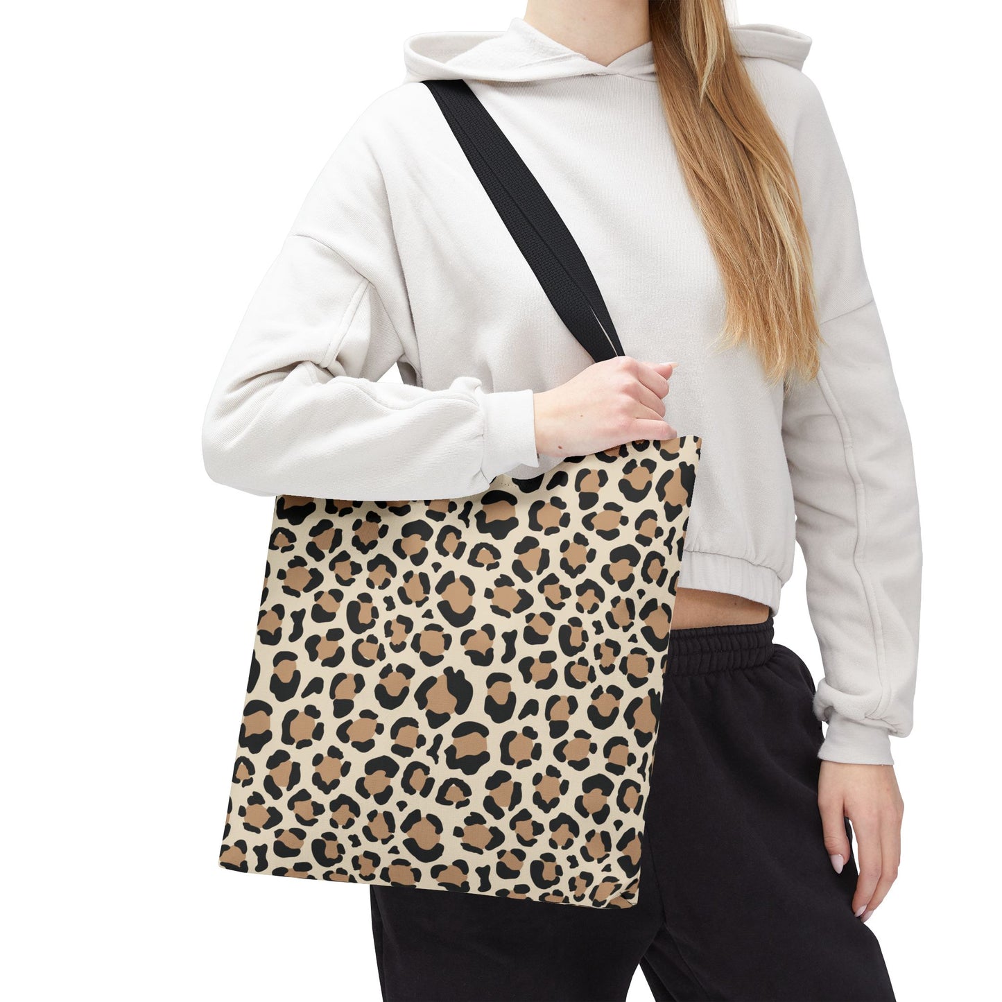 Stylish Leopard Print Tote Bag for Everyday Use, Eco-Friendly Shopping, Beach Trips, Gym, Gift Ideas, Trendy Animal Print