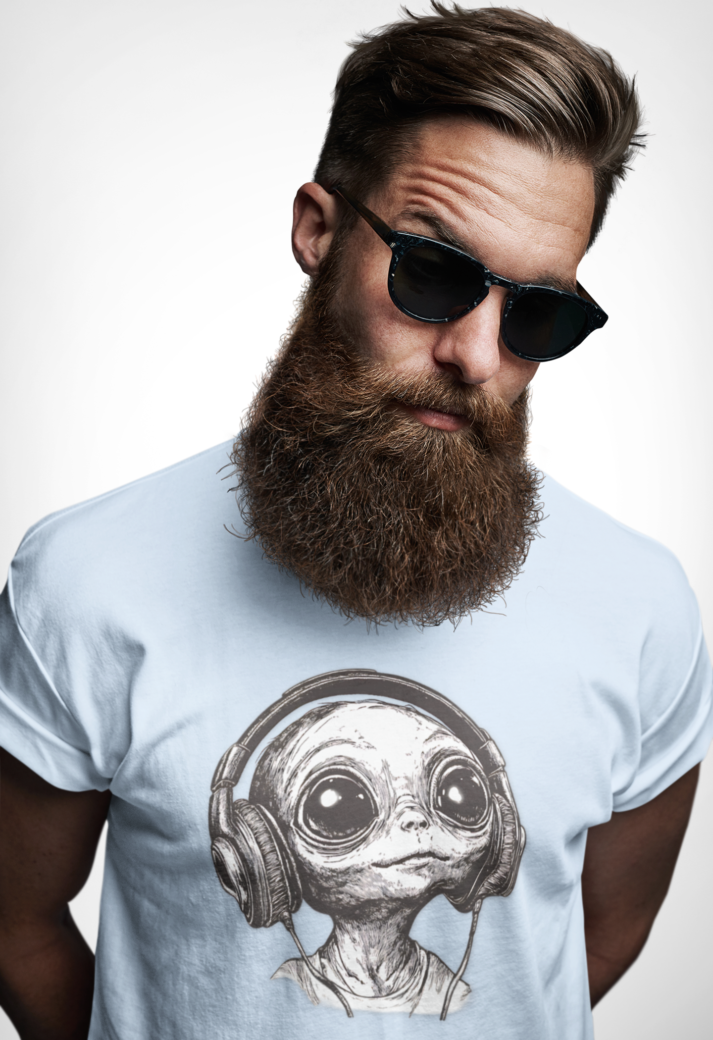 Big-Bang-Pixels-Alien-Headphones-T-Shirt-Light-Blue