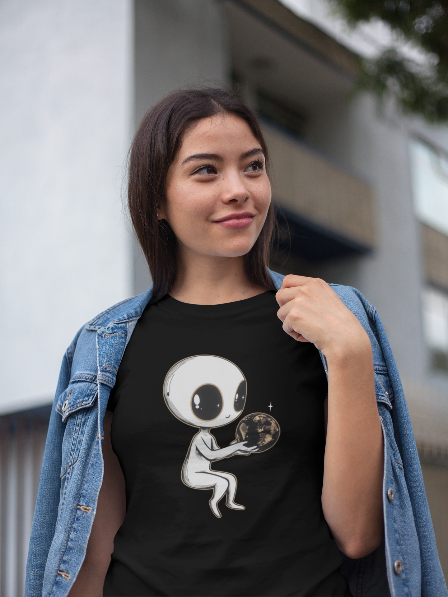 Big-Bang-Pixels-Alien-World-T-Shirt-Black