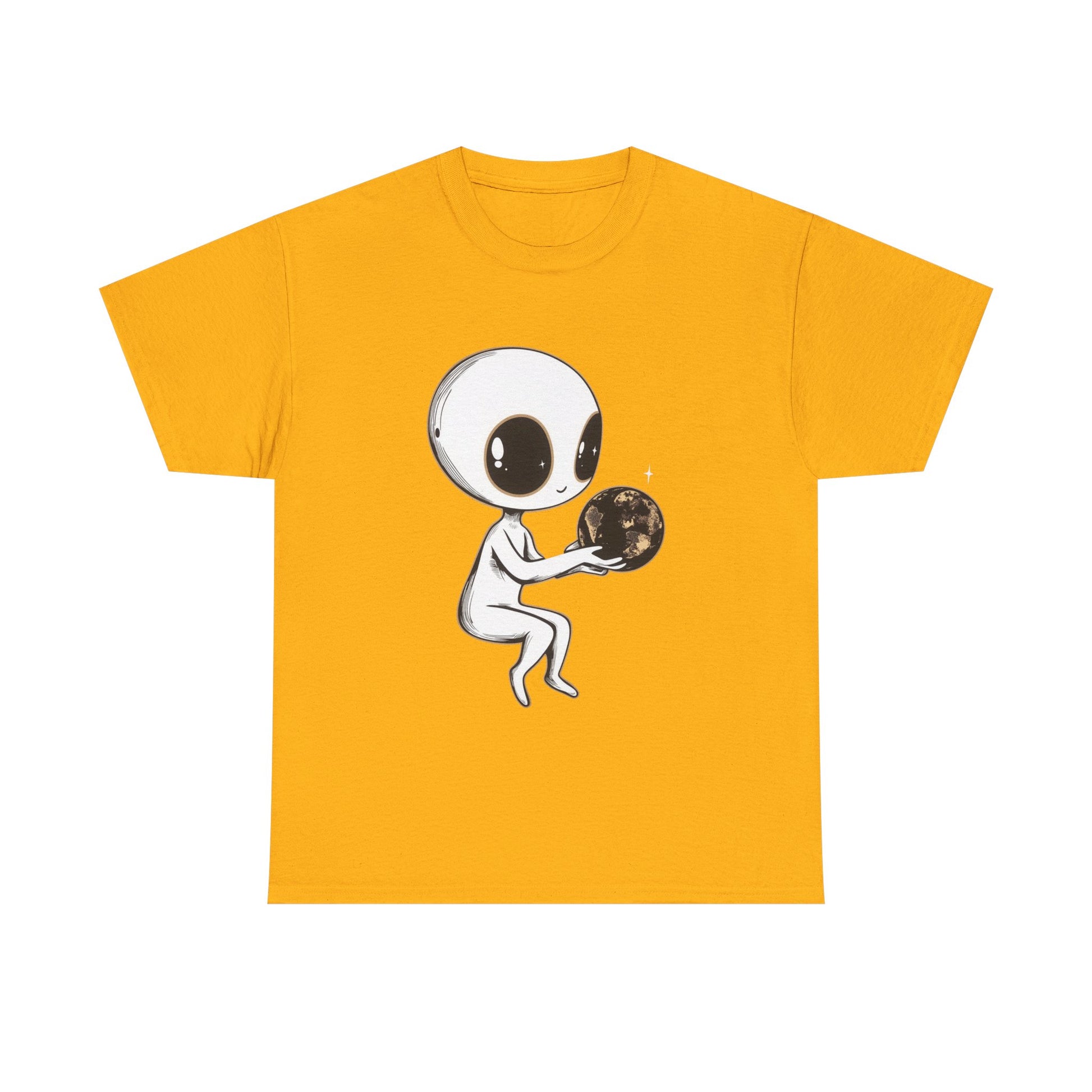 Big-Bang-Pixels-Alien-World-T-Shirt-Gold-02