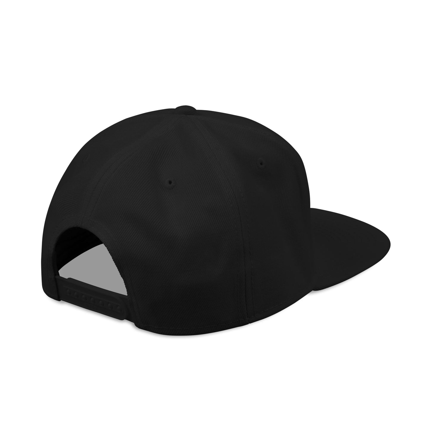 Black cap on a white background