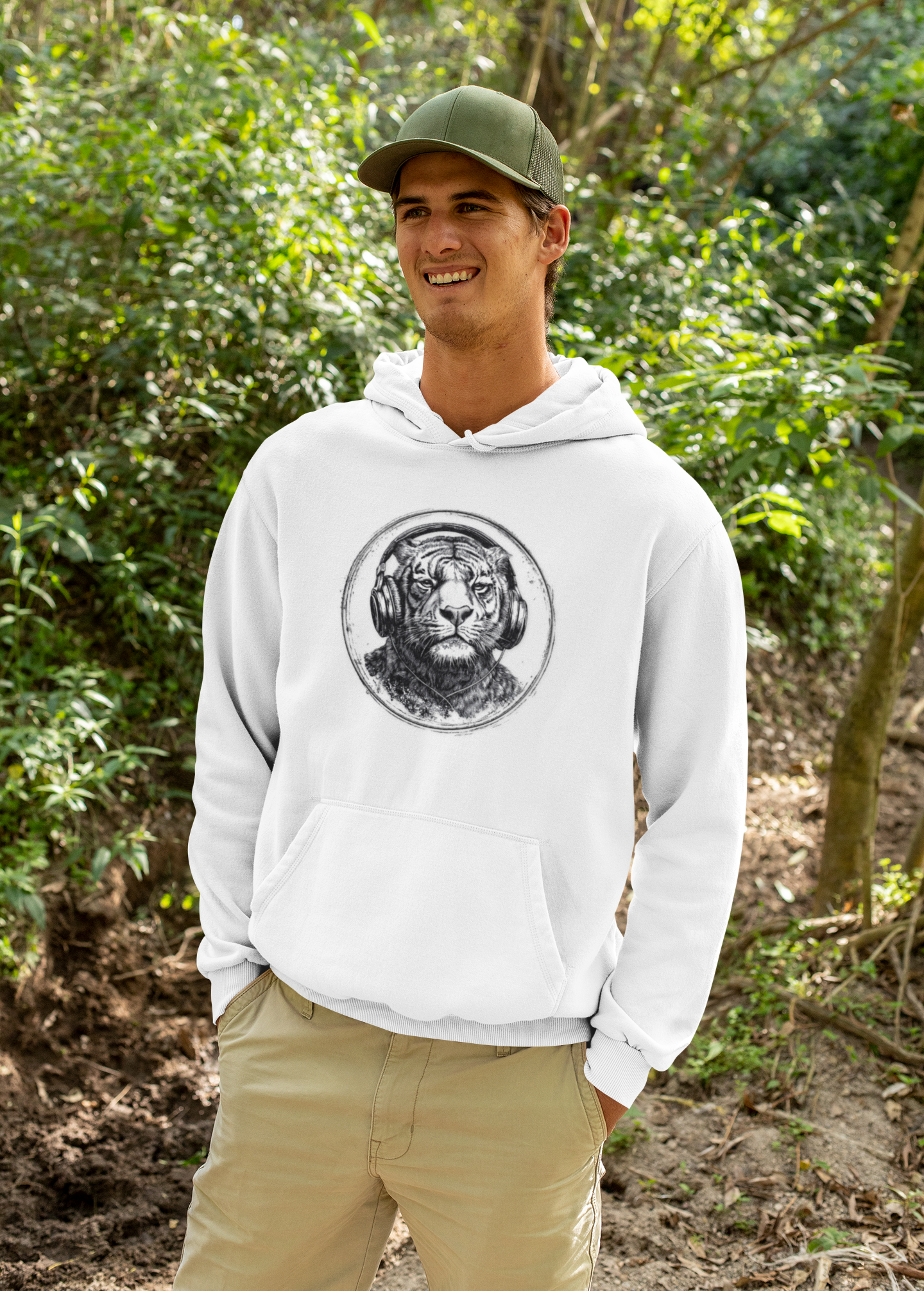 Big-Bang-Pixels-Hoodie-Tiger-Vibes-White