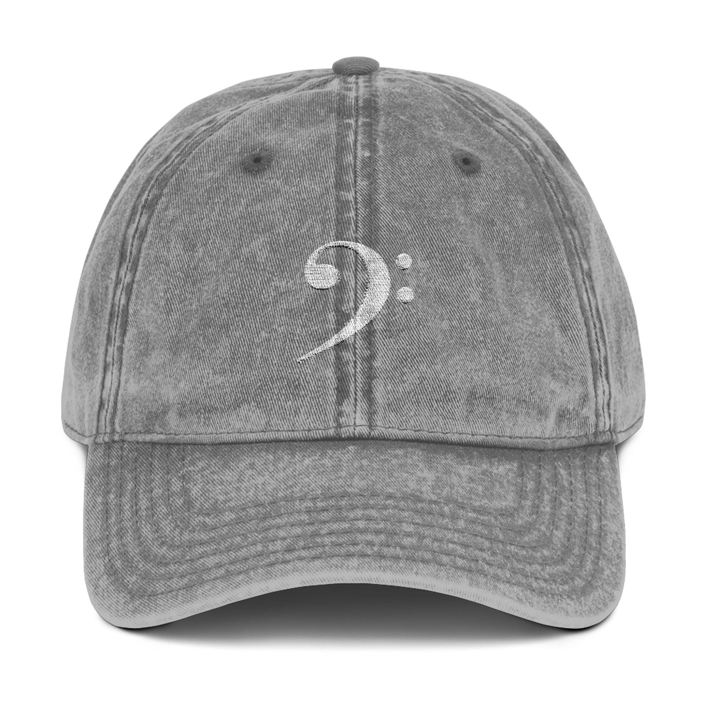 Big-Bang-Pixels-Vintage-Cap-Bass-Clef-Grey-Front