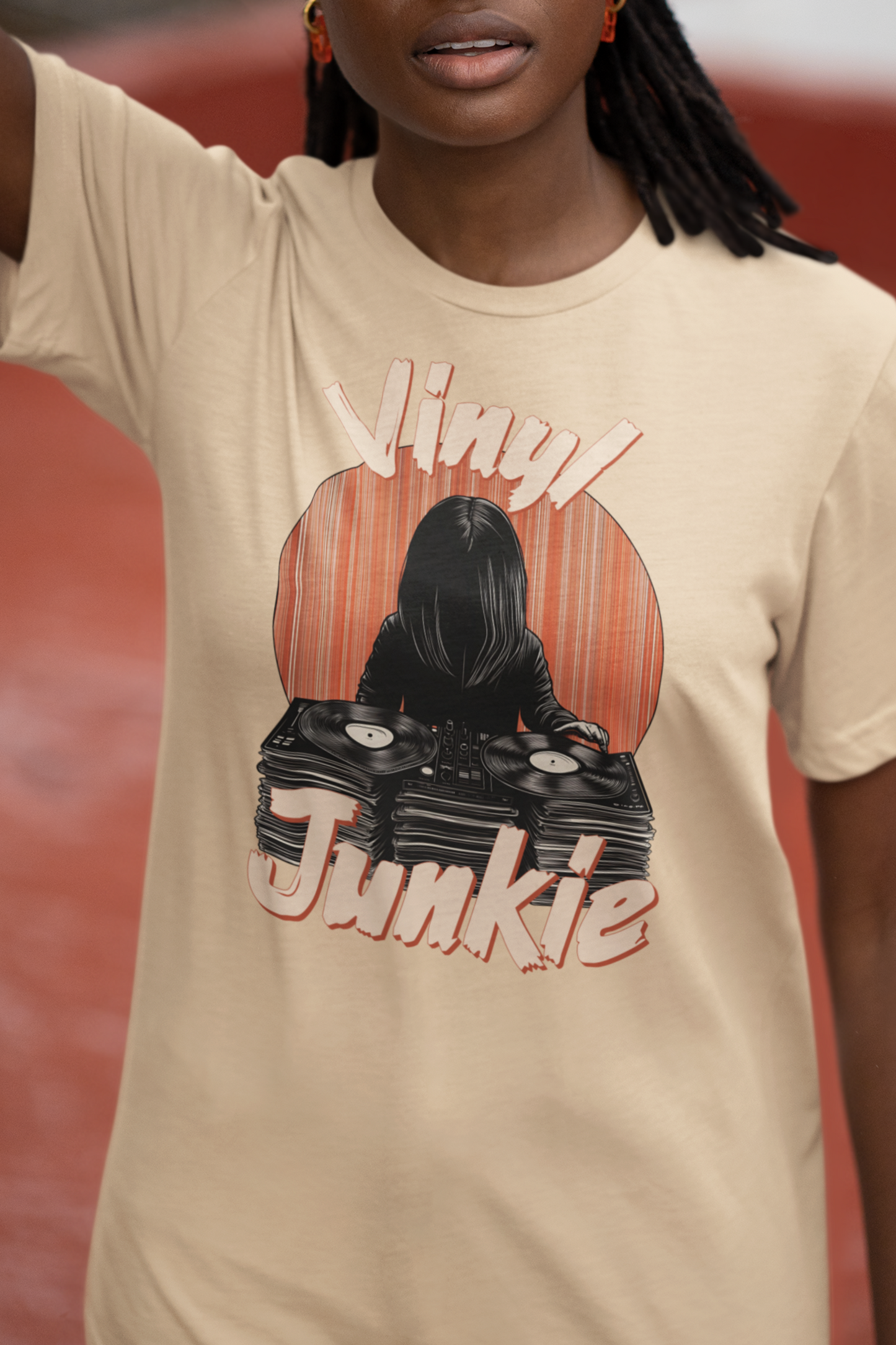 Big-Bang-Pixels-Vinyl-Junkie-Tshirt-Soft-Cream