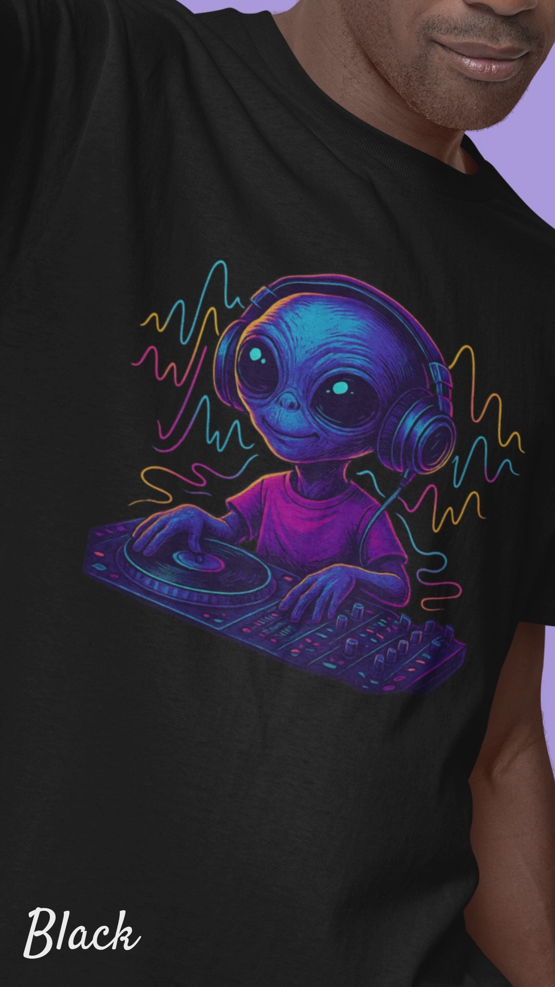 Big-Bang-Pixels-Alien-DJ-Shirt