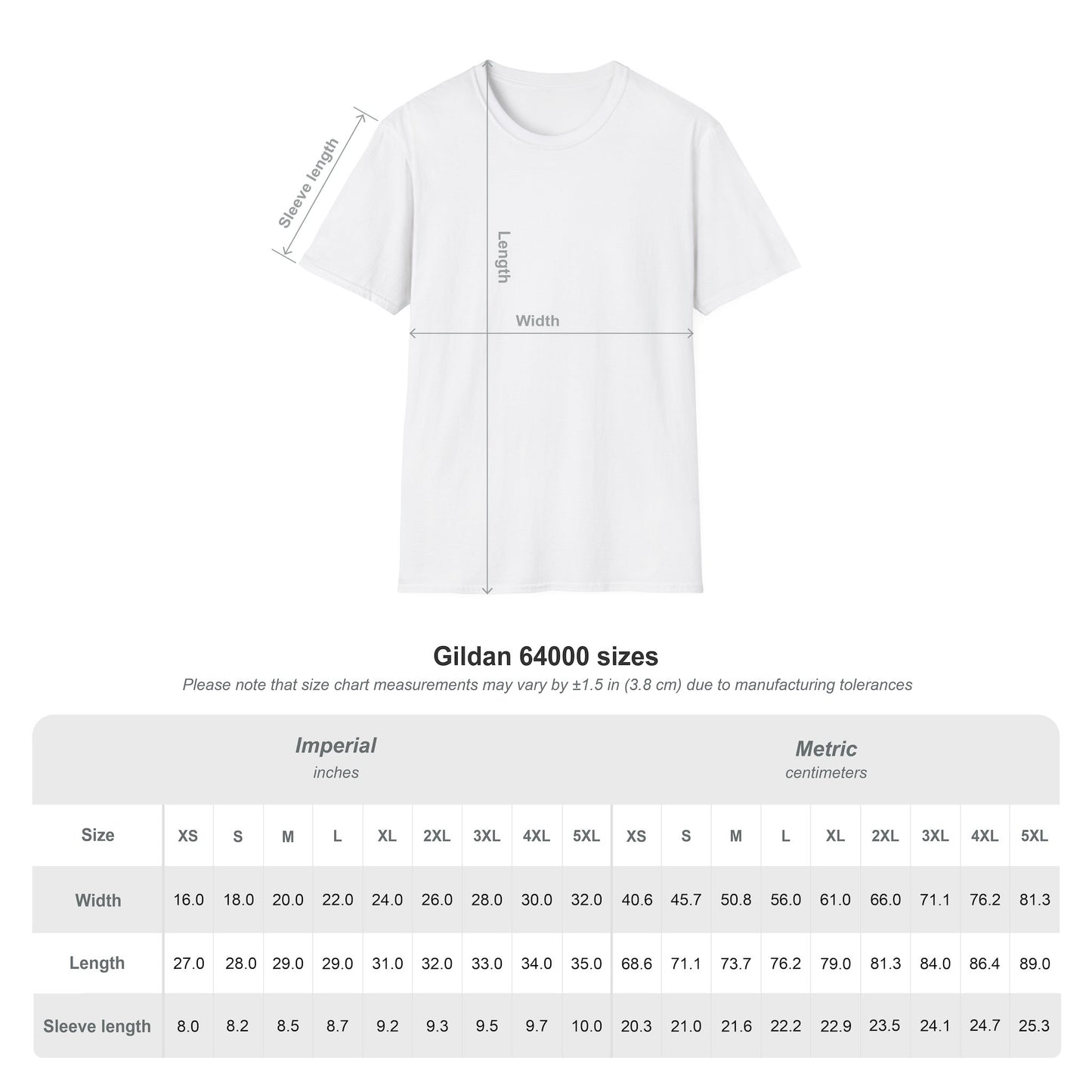 000YourDestiny-Big-Bang-Pixels-000-Angel-Number-Shirt-Size-Guide
