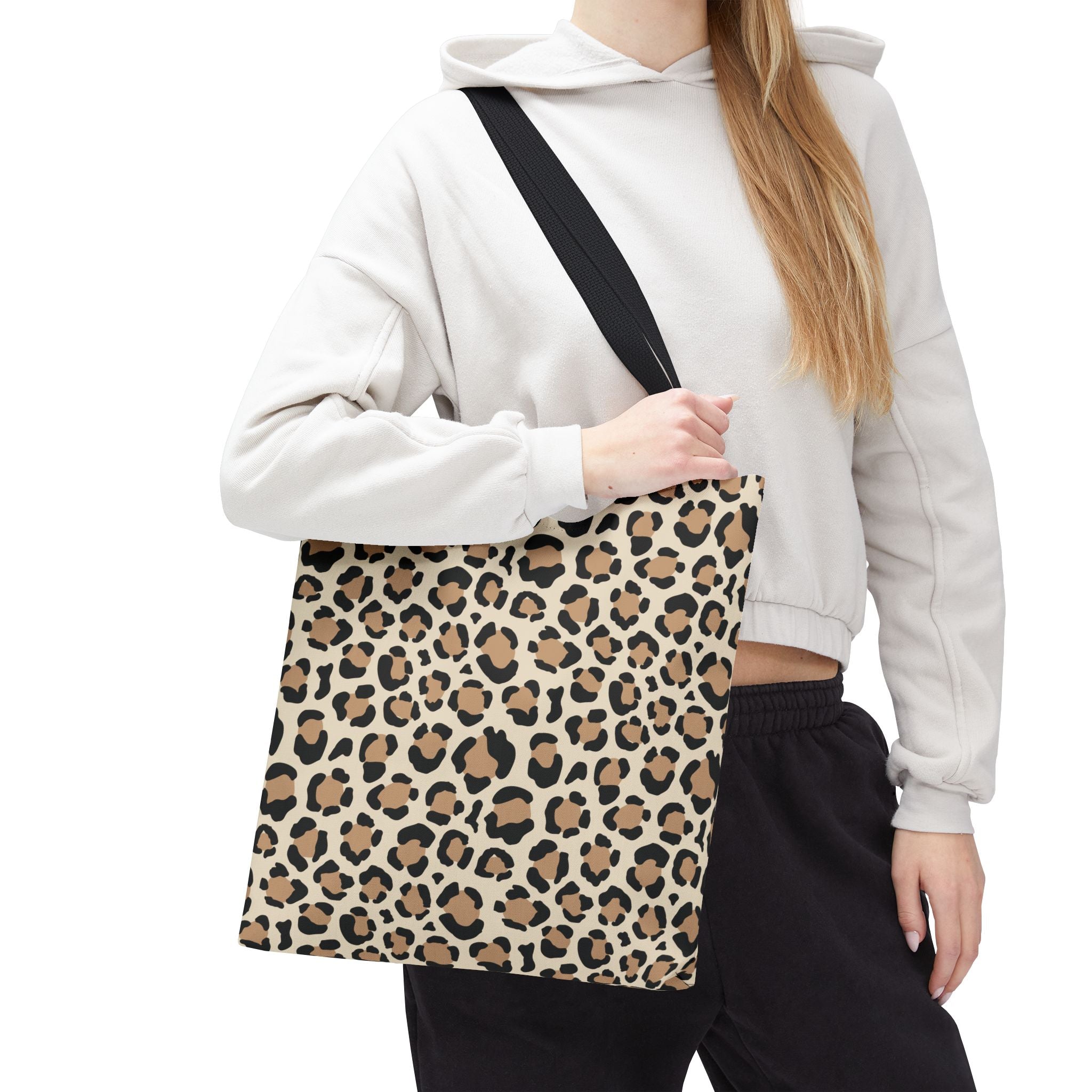 Stylish Leopard Print Tote Bag for Everyday Use, Eco-Friendly Shopping, Beach Trips, Gym, Gift Ideas, Trendy Animal Print