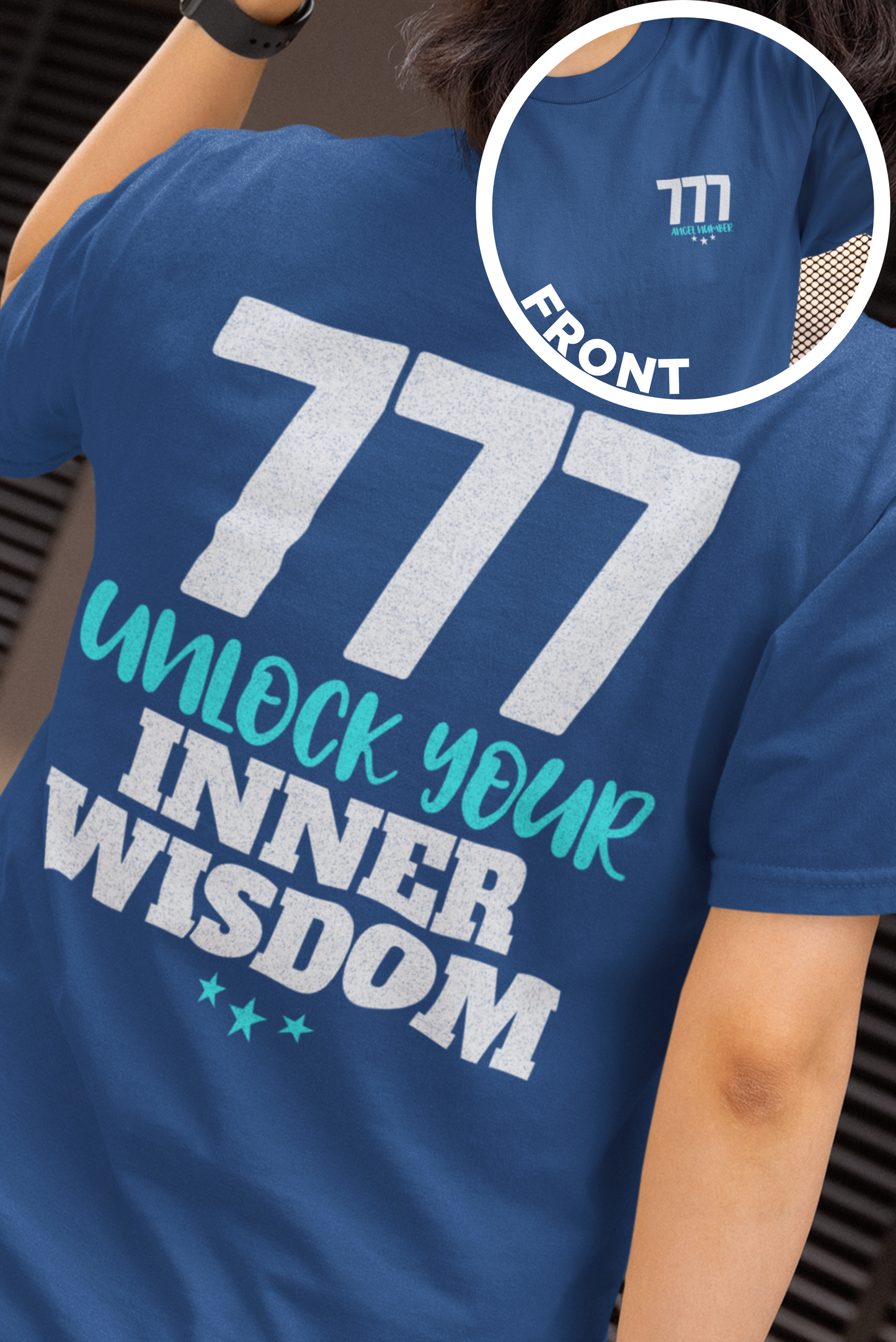 777 Angel Number Shirt, Unlock Your Inner Wisdom Tee for Spiritual Growth, Spiritual Awakening, Completion and Positive Vibes