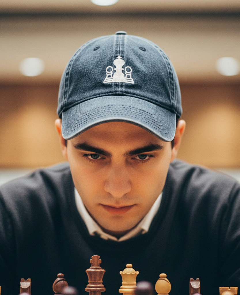 Big-Bang-Pixels-Chess-King-Embroidered-Cap-Navy