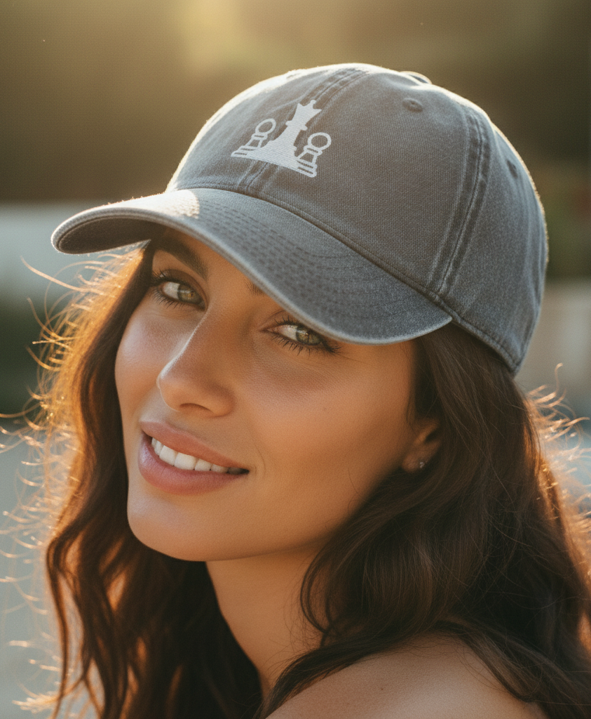 Big-Bang-Pixels-Chess-Queen-Cap-Woman-Navy