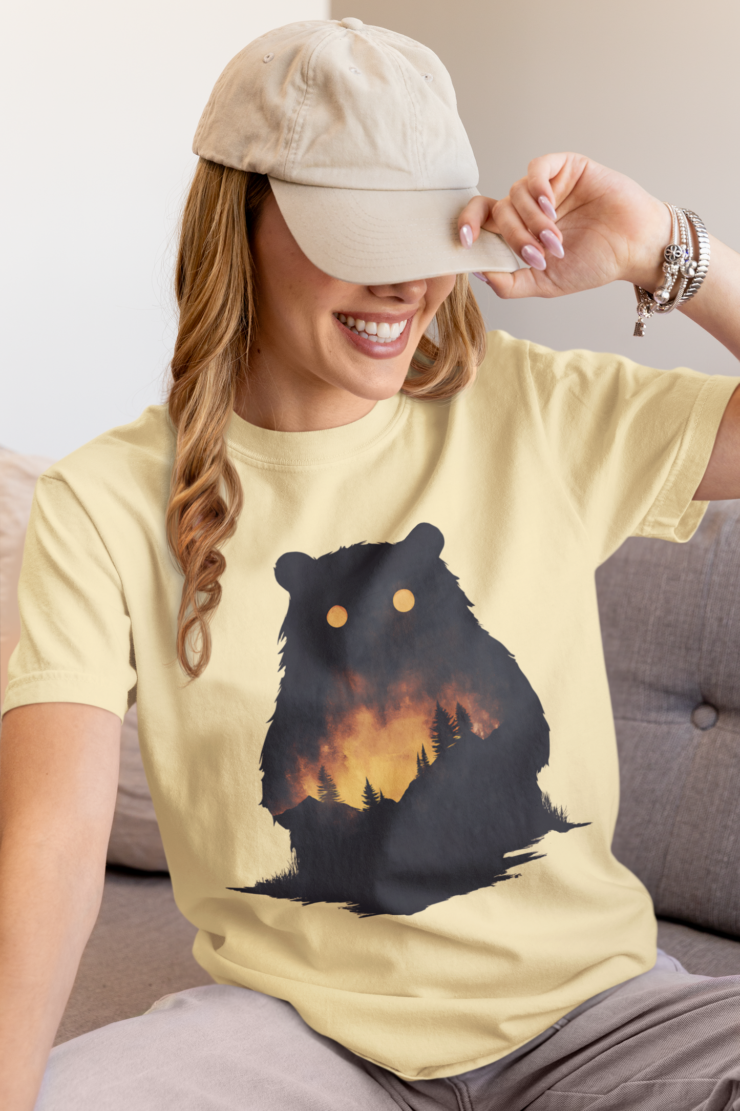 Big-Bang-Pixels-Comfort-Colors-Wild-Bear-Tshirt-Banana