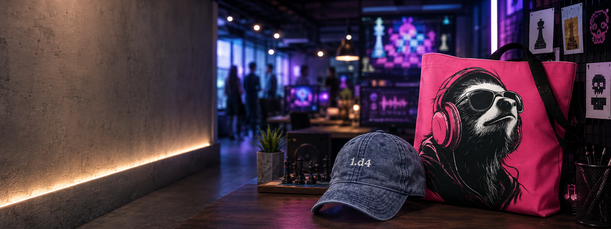 Big Bang Pixels - embroidered caps, tote bags, beanies, mugs and phone cases
