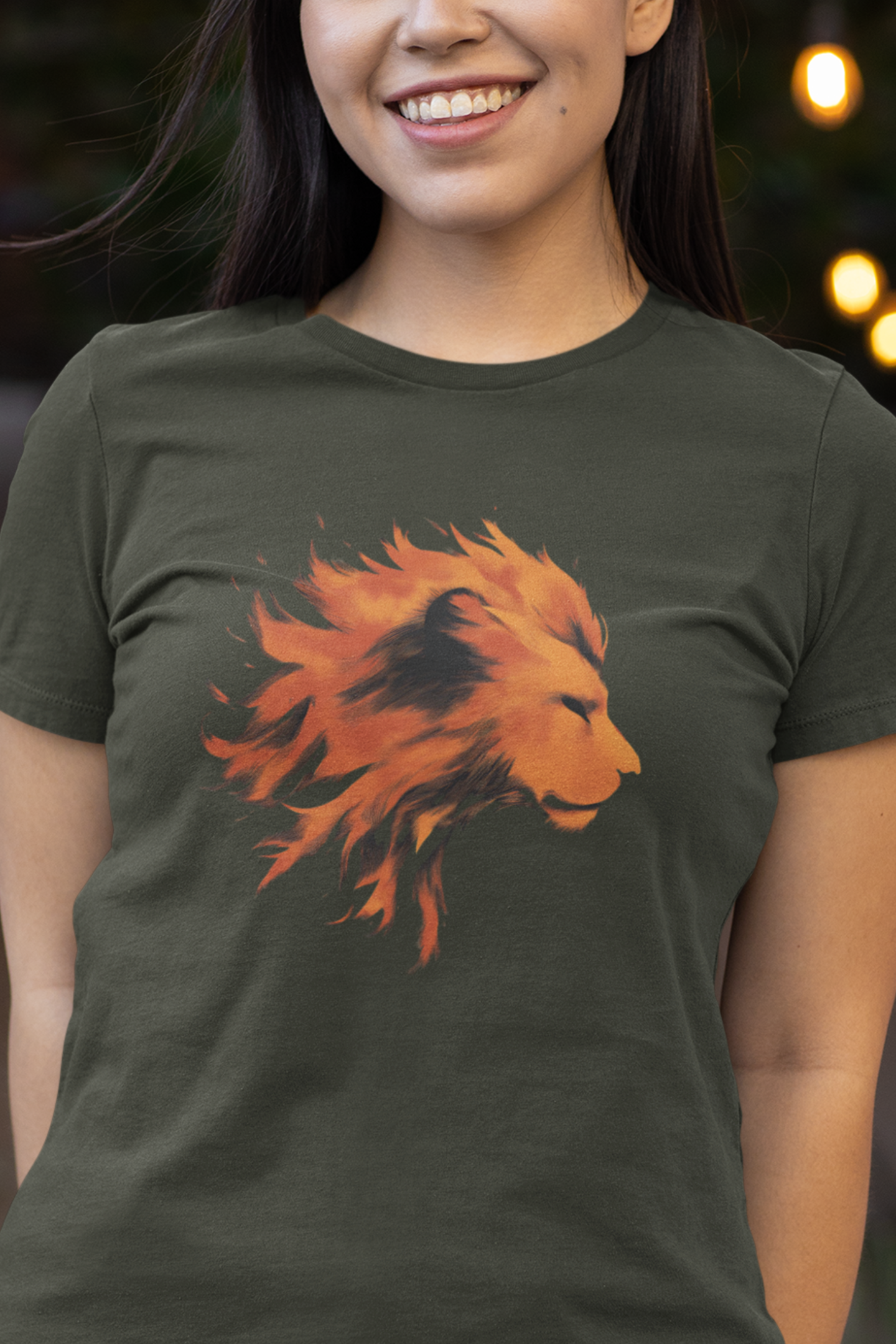 Big-Bang-Pixels-Mighty-Lion-Comfort-Colors-T-Shirt-Dark-Olive