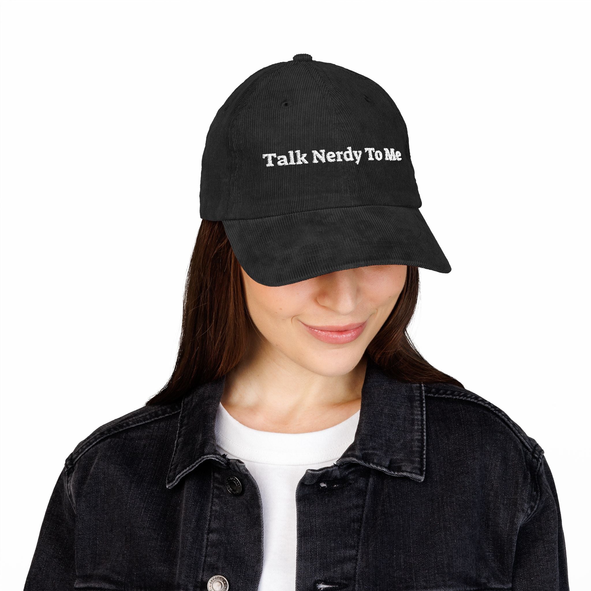 Big-Bang-Pixels-Nerdy-Corduroy-Hat-Black-Front