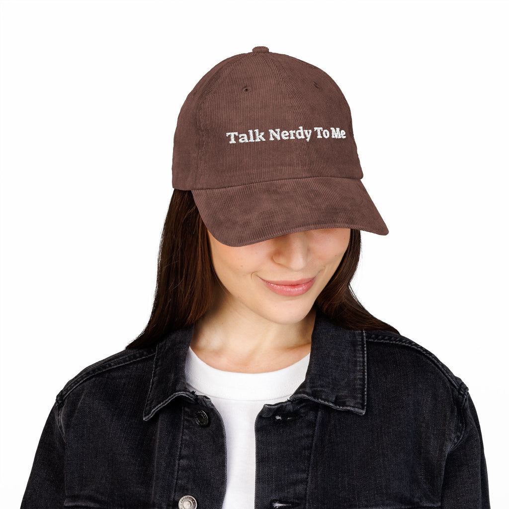 Big-Bang-Pixels-Nerdy-Corduroy-Hat-Brown-Front