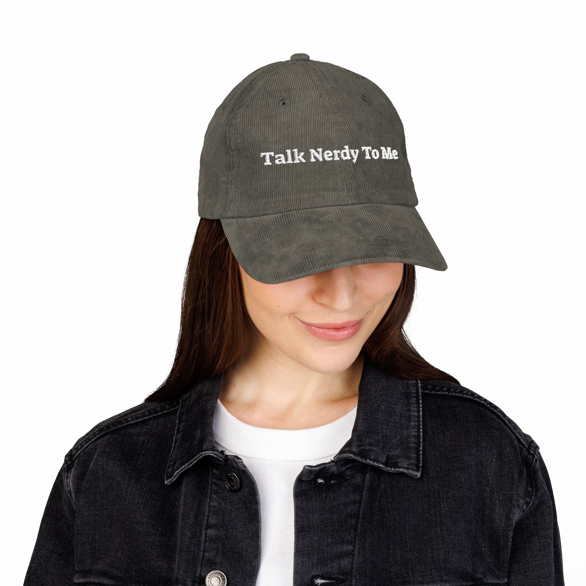 Big-Bang-Pixels-Nerdy-Corduroy-Hat-Olive-Front