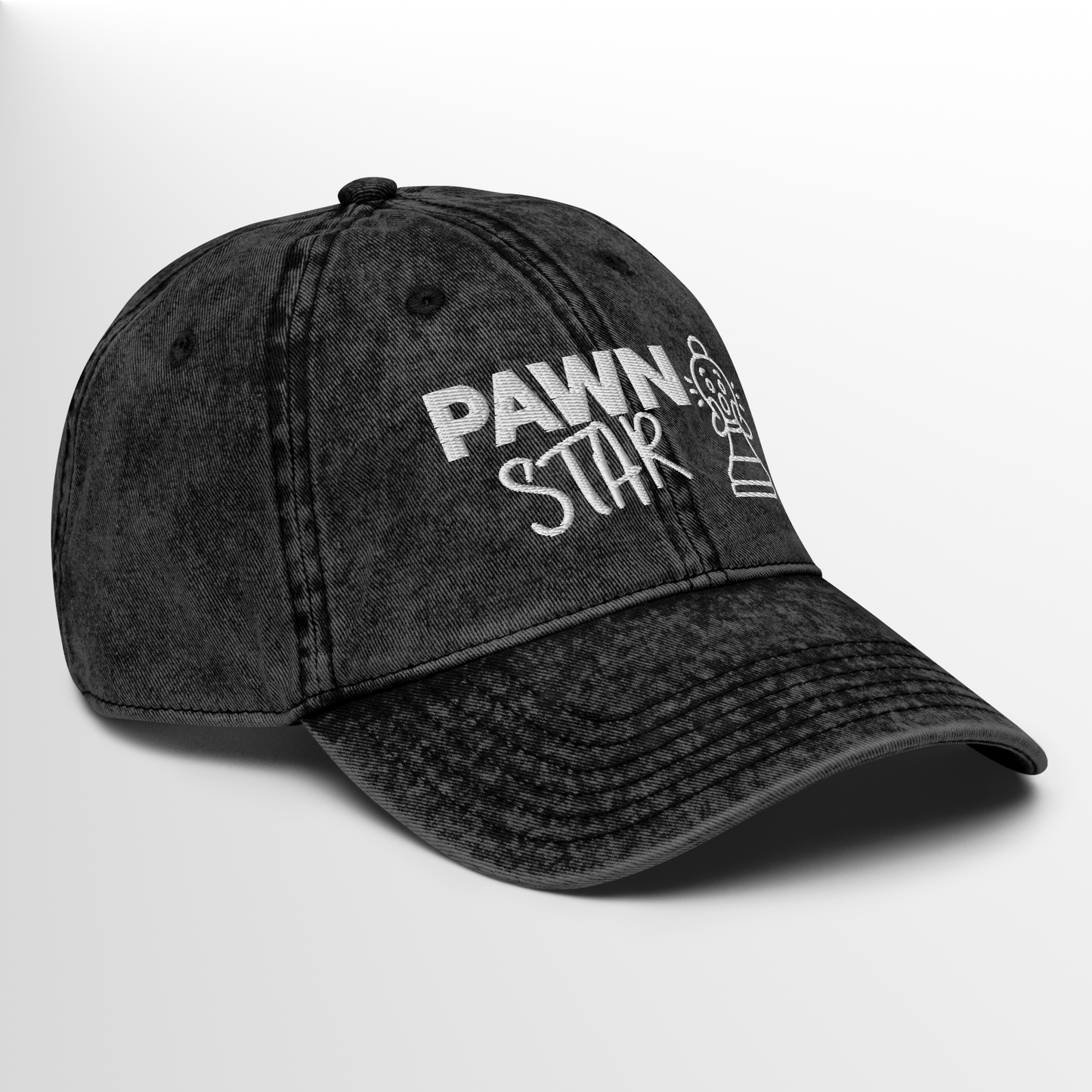 Big-Bang-Pixels-Pawn-Star-Cap-Unisex-Black-Right