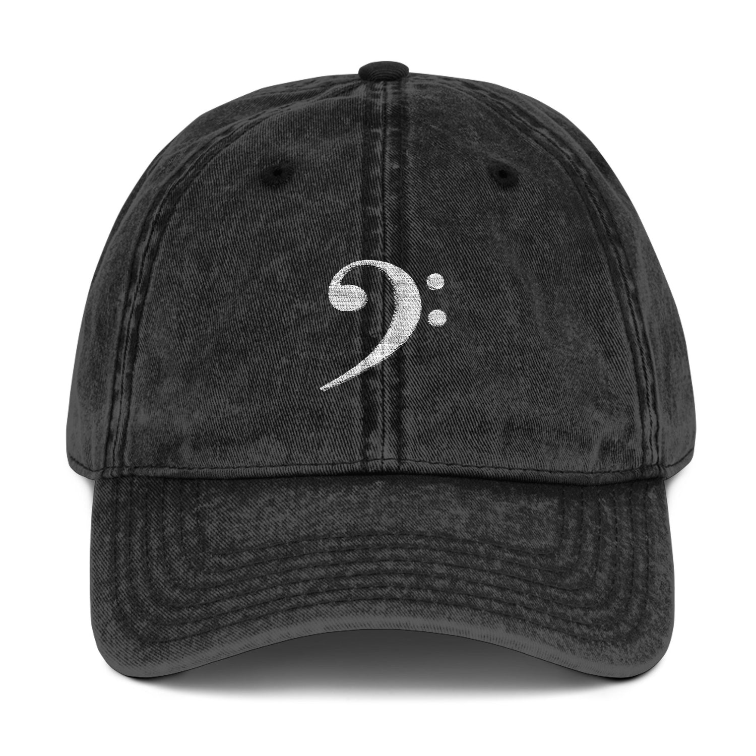 Big-Bang-Pixels-Vintage-Cap-Bass-Clef-Black-Front
