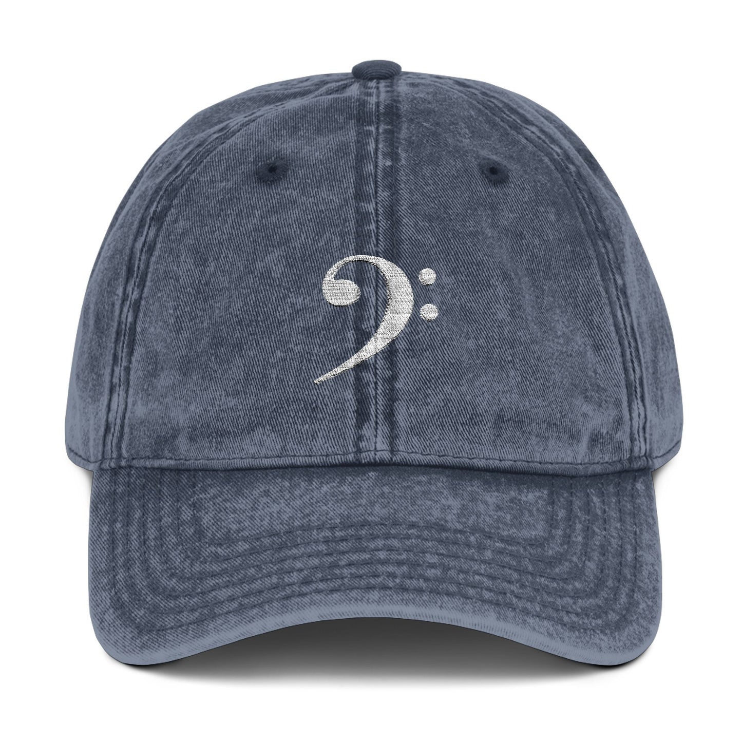 Big-Bang-Pixels-Vintage-Cap-Bass-Clef-Blue-Front