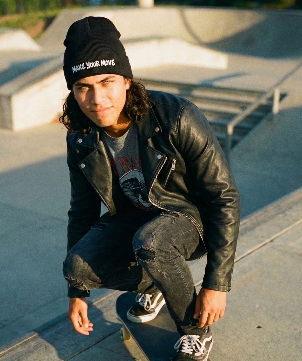big-bang-pixels-make-your-move-beanie-black